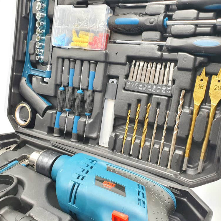 مجموعه 100 عددی دریل چکشی باس مدل BS-1308