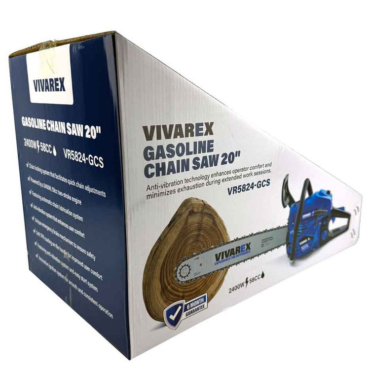 اره زنجیری بنزینی ویوارکس مدل VR5824-GCS