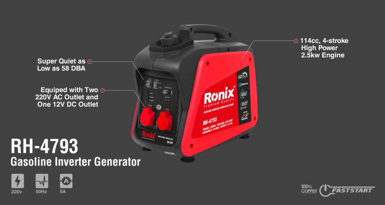 موتور برق رونیکس مدل RH-4793