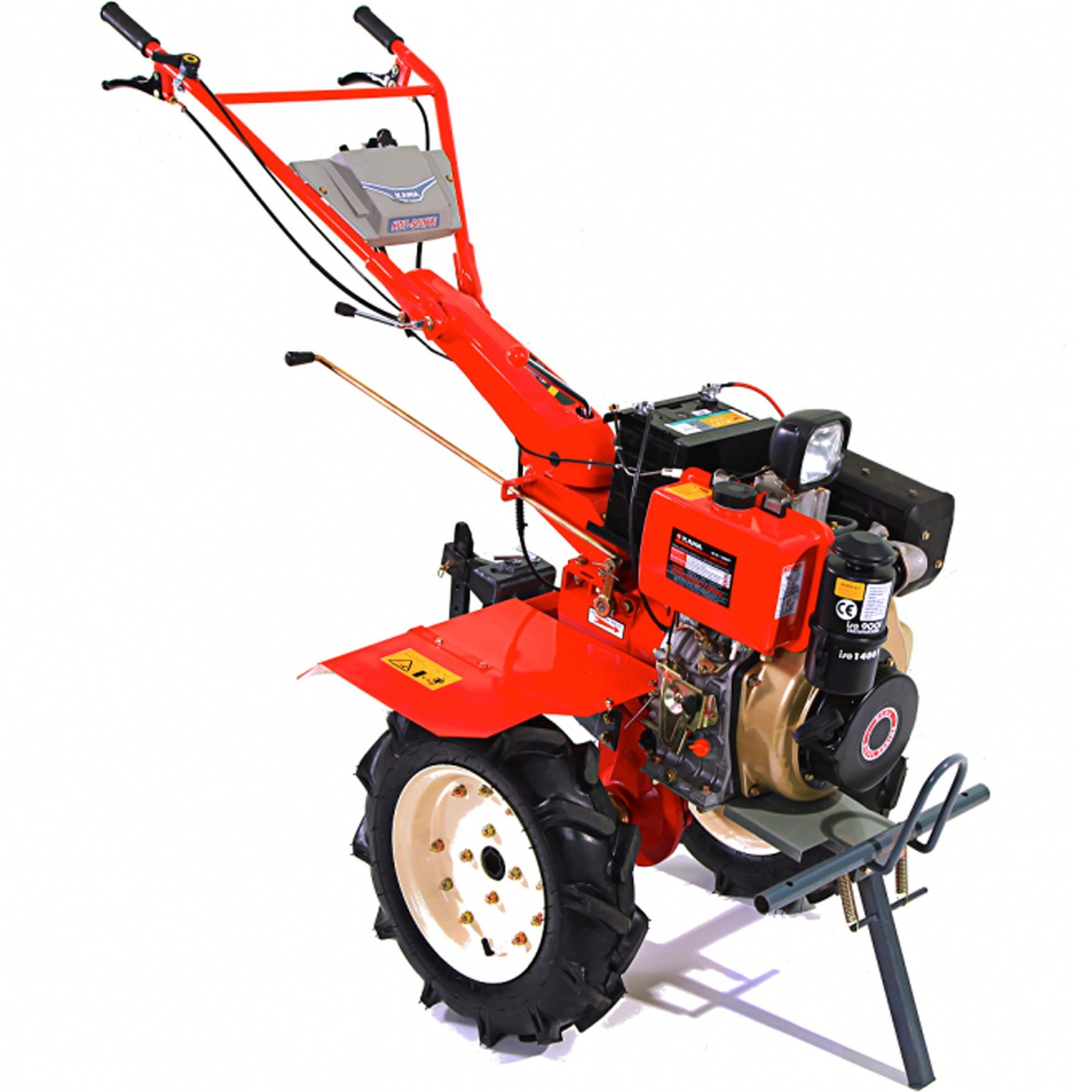 تیلر کولتیواتور ۱۲ اسب بخار دیزلی استارتی کاما مدل KDT1200KE