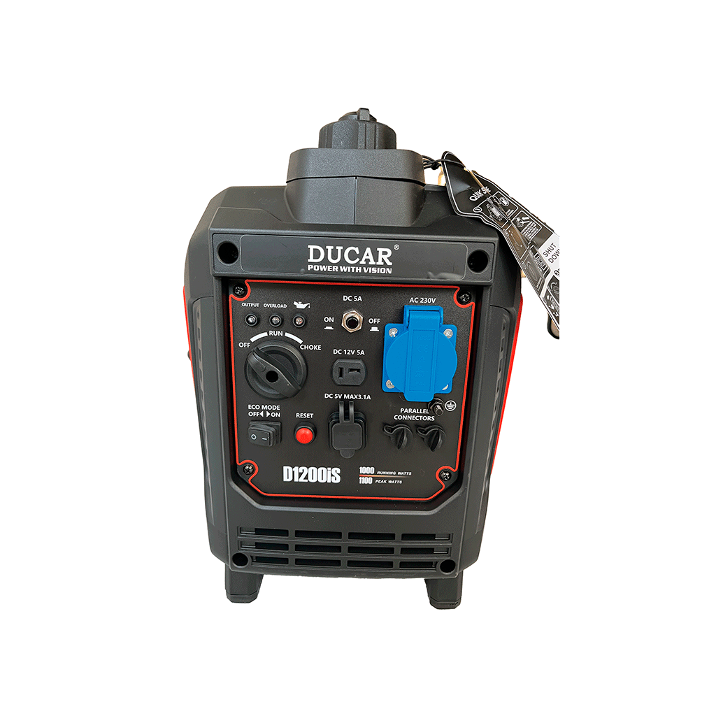 موتور برق 1 کیلوات اینورتری هندلی بنزینی دوکار D1200iS