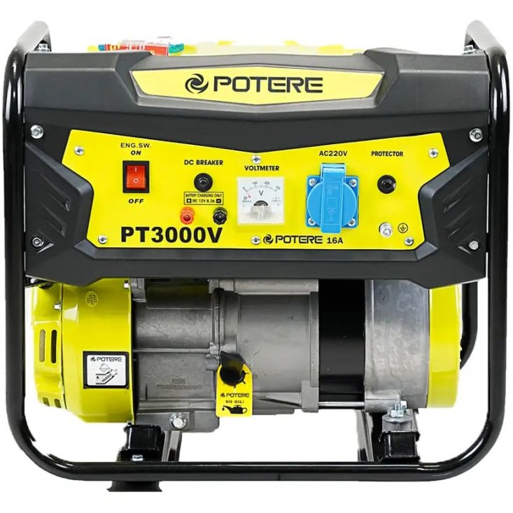 موتور برق ۱.۲ کیلو وات تک فاز بنزینی پوتر مدل PT3000V