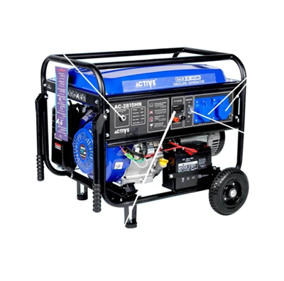 موتور برق ۱۰.۵ کیلووات تک فاز استارتی اکتیو تولز مدل AC-2815HN