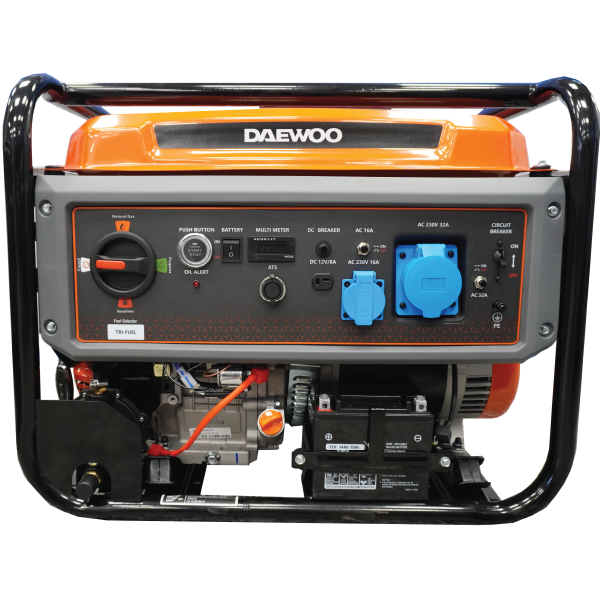 موتور برق سه گانه سوز دوو 8.5 کیلو وات مدل GDA8500TF-E ریموت دار