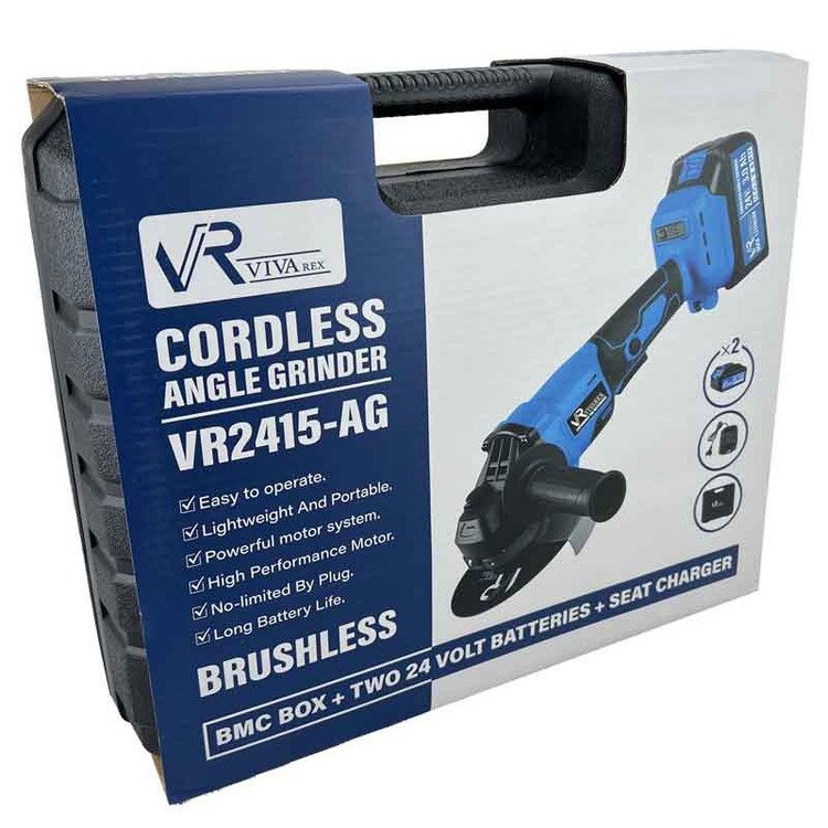 مینی فرز شارژی 115 میلیمتری 20 ولت ویوارکس مدل VR2415AG NEW